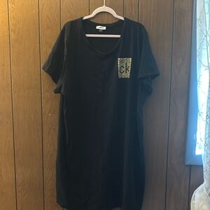 Calvin Klien tee shirt dress size 3x
